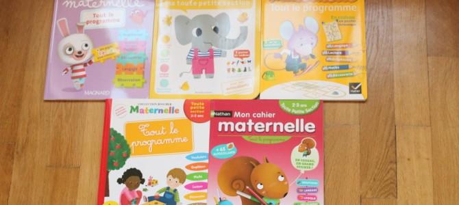 La TPS (très petite section de maternelle), à la maison. La TPS (très petite section de maternelle), à la maison.